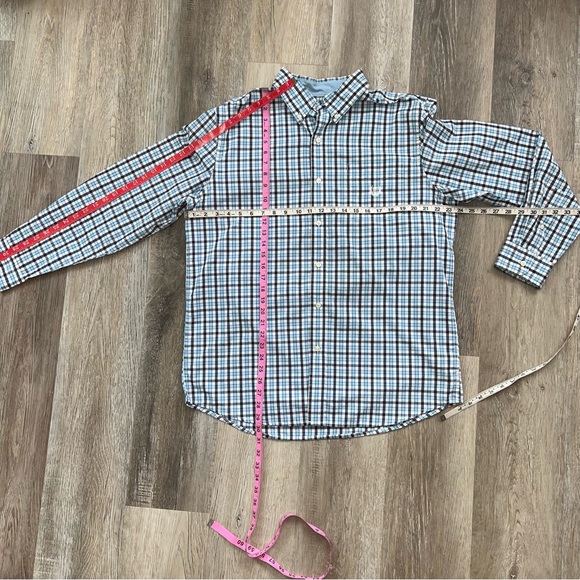 Chaps Easy Care classic button down long sleeve shirt - Picture 3 of 5